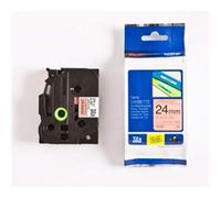 Brother P-Touch TZe Tape 24mm x 8m Black on Fluorescent Orange TZEB51