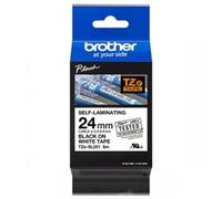 Brother P-Touch 24mm Black on White Labelling Tape TZE-SL251