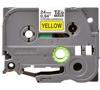 Brother P-Touch TZES651 Label Tape 25.40 Mm Width Thermal Transfer Black Yellow