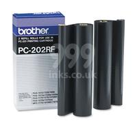 Brother PC-202RF Thermal-transfer roll. 2x420 pages Pack=2 for Brother