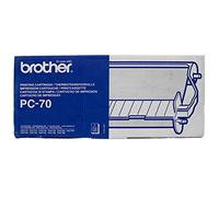Brother PC70 - Black - print ribbon - for FAX-T72, T74, T76, T78, T82, T84