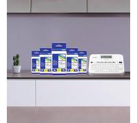Brother Print P-Touch Bundle PT-D400BP + 5 x TZe231