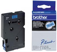 Brother - Printer tape - black, blue - Roll (1.2cm x 7.7m) - 1 pcs.