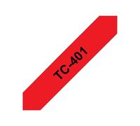 Brother - Printer tape - black, red - Roll (1.2cm x 7.7m) - 1 pcs.