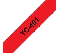 Brother - Printer tape - black, red - Roll (1.2cm x 7.7m) - 1 pcs.