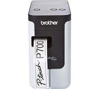 Brother PT-P700. Maximum resolution: 180 x 180 DPI Print speed: 30 mm/sec. Connectivity technology: Wired USB port. Tape type: TZe. Product colour: Black White