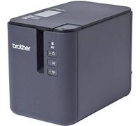 Brother PT-P950NW Label Maker, Wireless/USB/Network, P-Touch Professional Label Printer, Portable, Up to 36mm Labels, Includes AC Adapter/USB Cable/36mm Black on White Tape Cassette, UK Plug