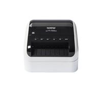 Brother QL-1110NWBc Label Printer | Shipping Labeller | Wireless/USB 2.0 | Desktop | Wide Format 4 Inch Labels | UK Plug