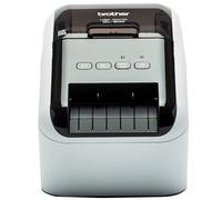Brother QL-800 Label Printer, Address Labeller, PC Connected, Desktop, Red & Black Printing