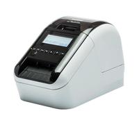 Brother QL820NWBc High Speed Desktop Label Printer | Wireless/USB 2.0| Address Labelling | Wide Format 4 Inch Labels | UK Plug