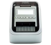 Brother QL820NWBc High Speed Desktop Label Printer | Wireless/USB 2.0| Address Labelling | Wide Format 4 Inch Labels | UK Plug