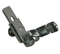 BROTHER SA161 Adjustable Zipper/Piping Foot,SilverBlack