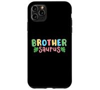Brother Saurus Kids Dinosaur Birthday Party Family Matching Case for iPhone 11 Pro Max