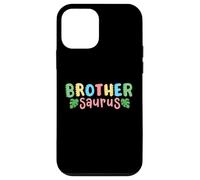 Brother Saurus Kids Dinosaur Birthday Party Family Matching Case for iPhone 12 mini