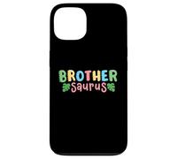 Brother Saurus Kids Dinosaur Birthday Party Family Matching Case for iPhone 13