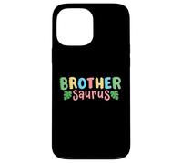 Brother Saurus Kids Dinosaur Birthday Party Family Matching Case for iPhone 13 Pro Max