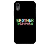 Brother Saurus Kids Dinosaur Birthday Party Family Matching Case for iPhone XR