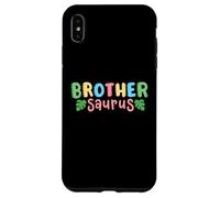 Brother Saurus Kids Dinosaur Birthday Party Family Matching Case for iPhone XS Max