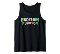 Brother Saurus Kids Dinosaur Birthday Party Family Matching Tank Top