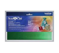 Brother Scan N Cut Metallic Sheet 4 Pieces 10 x 20 cm Green