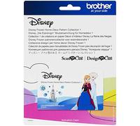 Brother ScanNCut Disney Frozen HomeDeco Pattern Collection 1 CADSNP04, 27 Designs with Olaf, Elsa, Anna & More, Vinyl Wall Art, Iron-on Transfers for Clothing, DIY Stencil Templates, Party Decorations