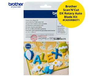 Brother ScanNCut DX Rotary Auto Blade Kit CADXRBKIT1 - Cuts Wider Variety Fabric