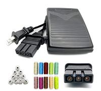 Brother Sewing Machine Pedal and Power Cord Compatible with Brother #J00360051 1034D 1634D KD1902 LS1217 LS2125 LX2500 LX3014 LX3125 LX3817 VX1120 XM2701 XL5500 000 I XL5130 XR65