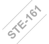Brother STe-161 - Black - Roll (3.6 cm x 3 m) 1 cassette(s) stamp tape - for P-T