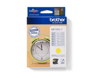 Brother The Brother LC125XLY Yellow High Yield Ink Cartridge â“ Single Pack. Prints 1200 pages.