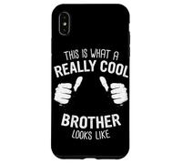 Brother This is what a really cool brother looks like Case for iPhone XS Max