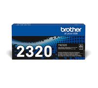 Brother TN-2320 Toner Cartridge, Black, Single Pack, High Yield, Includes 1 x Toner Cartridge, Brother Genuine Supplies