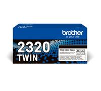Brother Black Toner Cartridge Twin Pack Hl-L2300Dn Hl-L2340Dw