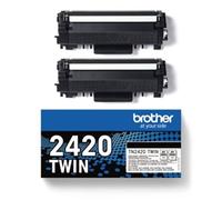 Brother TN2420TWIN PK Black Toner cart