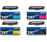 Brother TN-243/TN-247 Toner Cartridge for HL-3150CDW HL-3170CDW MFC-9140CDN Lot