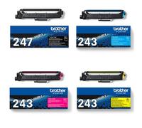 Brother TN-243/TN-247 Toner Cartridge for HL-3150CDW HL-3170CDW MFC-9140CDN Lot