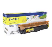 Brother TN-246Y Toner Cartridge, Yellow, Single Pack, High Yield, Includes 1 x Toner Cartridge, Brother Genuine Supplies
