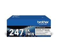 Brother Black Toner Cartridge Twin Pack 2 x 3k pages (Pack 2) - TN247BK
