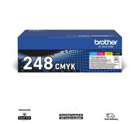 Brother TN248VAL Multipack - 4-pack - black, yellow, cyan, magenta - original - toner cartridge