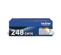 Brother TN248VAL Multipack - 4-pack - black, yellow, cyan, magenta - original - toner cartridge