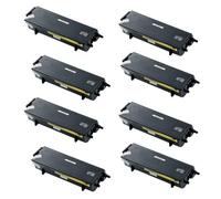 Brother TN-3130 Eight Pack - 8 Black Replacement Laser Toners (TN3130)