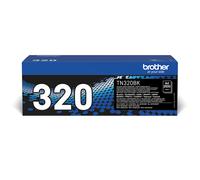 Brother TN-320BK Toner black. 2.5K pages ISO/IEC 19798 for Brother HL-
