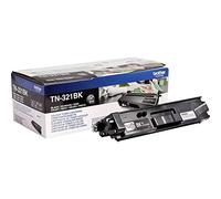 Brother TN-321BK Toner Cartridge, Black, Single Pack, Standard Yield, Includes 1 x Toner Cartridge, Brother Genuine Supplies