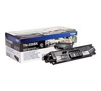 Brother TN-326BK Toner Cartridge, Black, Single Pack, High Yield, Includes 1 x Toner Cartridge, Brother Genuine Supplies
