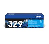 Brother TN-329C Toner Cartridge, Cyan, Single Pack, Super High Yield, Includes 1 x Toner Cartridge, Brother Genuine Supplies