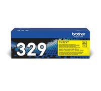 Brother Tn-329Y Toner Cartridge, Yellow, Single Pack, Super High Yield, Includes 1 X Toner Cartridge, Brother Genuine Supplies