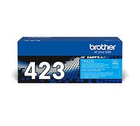 Brother TN-423C Toner Cartridge, Cyan, Single Pack, High Yield, Includes 1 x Toner Cartridge, Brother Genuine Supplies