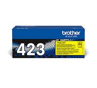 Brother TN-423Y Toner Cartridge, Yellow, Single Pack, High Yield, Includes 1 x Toner Cartridge, Brother Genuine Supplies
