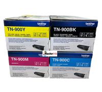 Brother TN-900 4 Pack Original Laser Toner Black Cyan Magenta Yellow