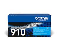 Brother TN-910C Toner Cartridge, Cyan, Single Pack, Ultra High Yield, Includes 1 x Toner Cartridge, Brother Genuine Supplies