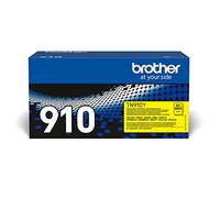 Brother TN-910Y Toner Cartridge, Yellow, Single Pack, Ultra High Yield, Includes 1 x Toner Cartridge, Brother Genuine Supplies